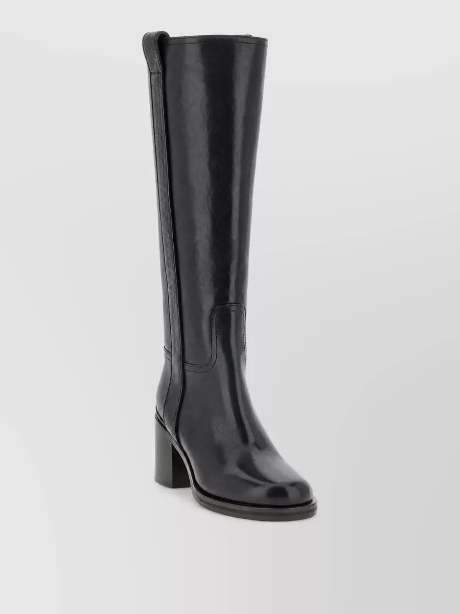 Brunello Cucinelli leather riding boots