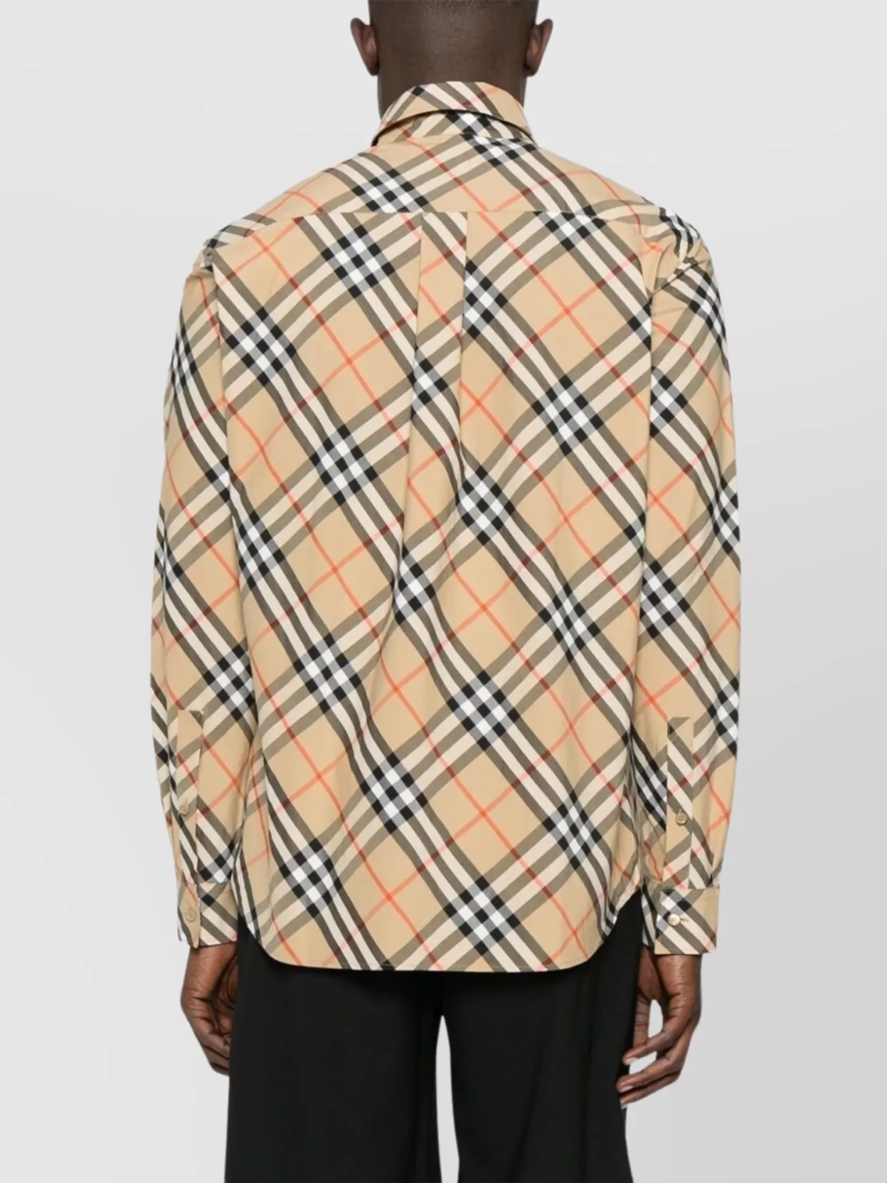 Burberry Regular Fit Check Cotton Shirt