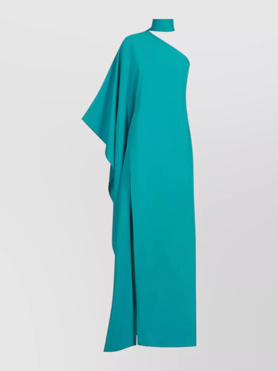 Taller Marmo one-shoulder scarf-neckline maxi dress