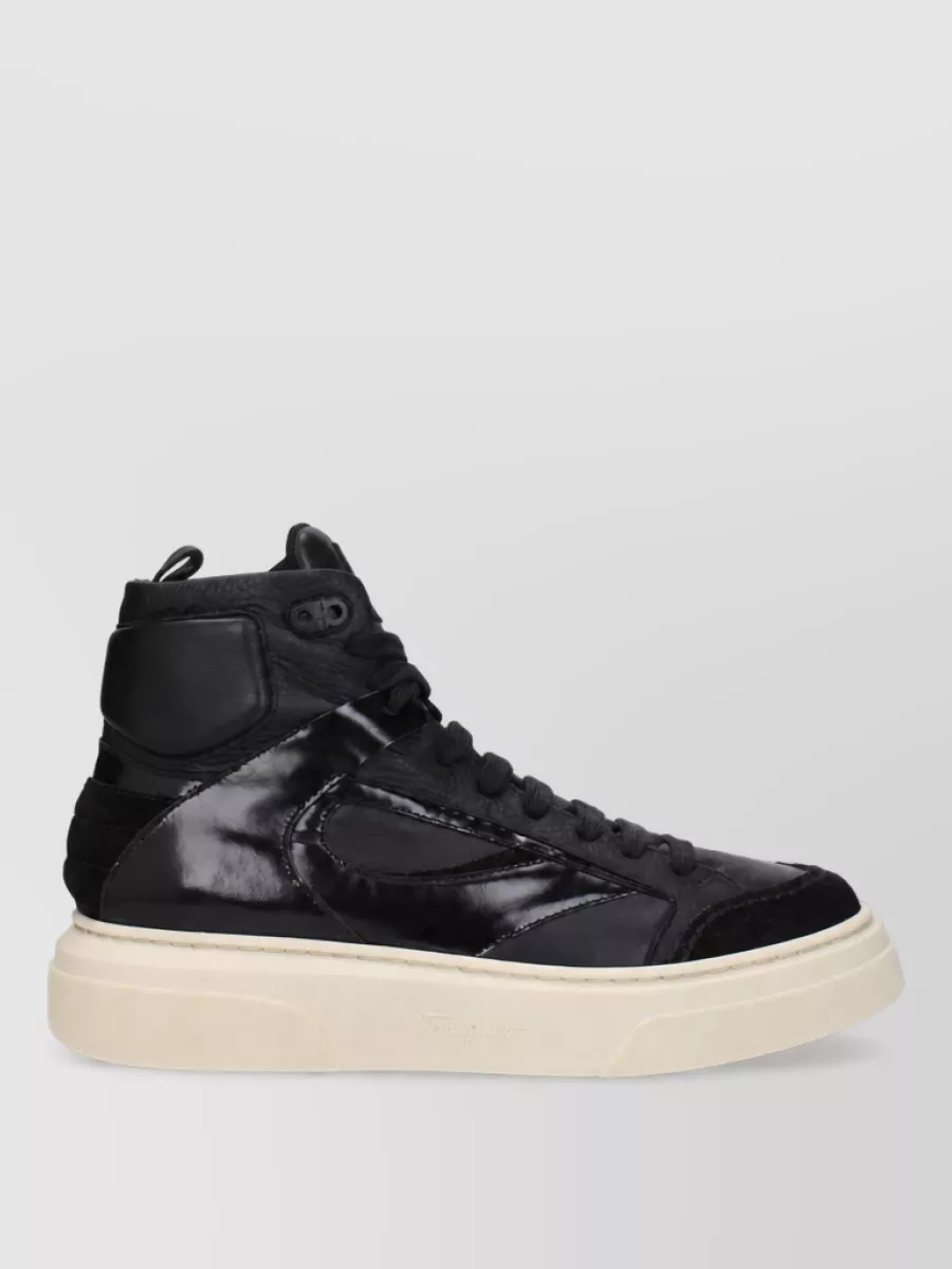 Ferragamo Leather Sneakers