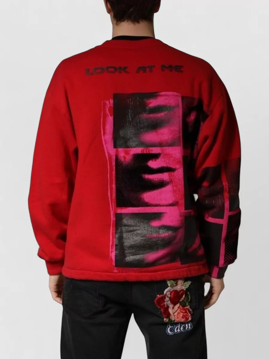 Dolce&Gabbana Graphic Crew Neck Sweatshirt