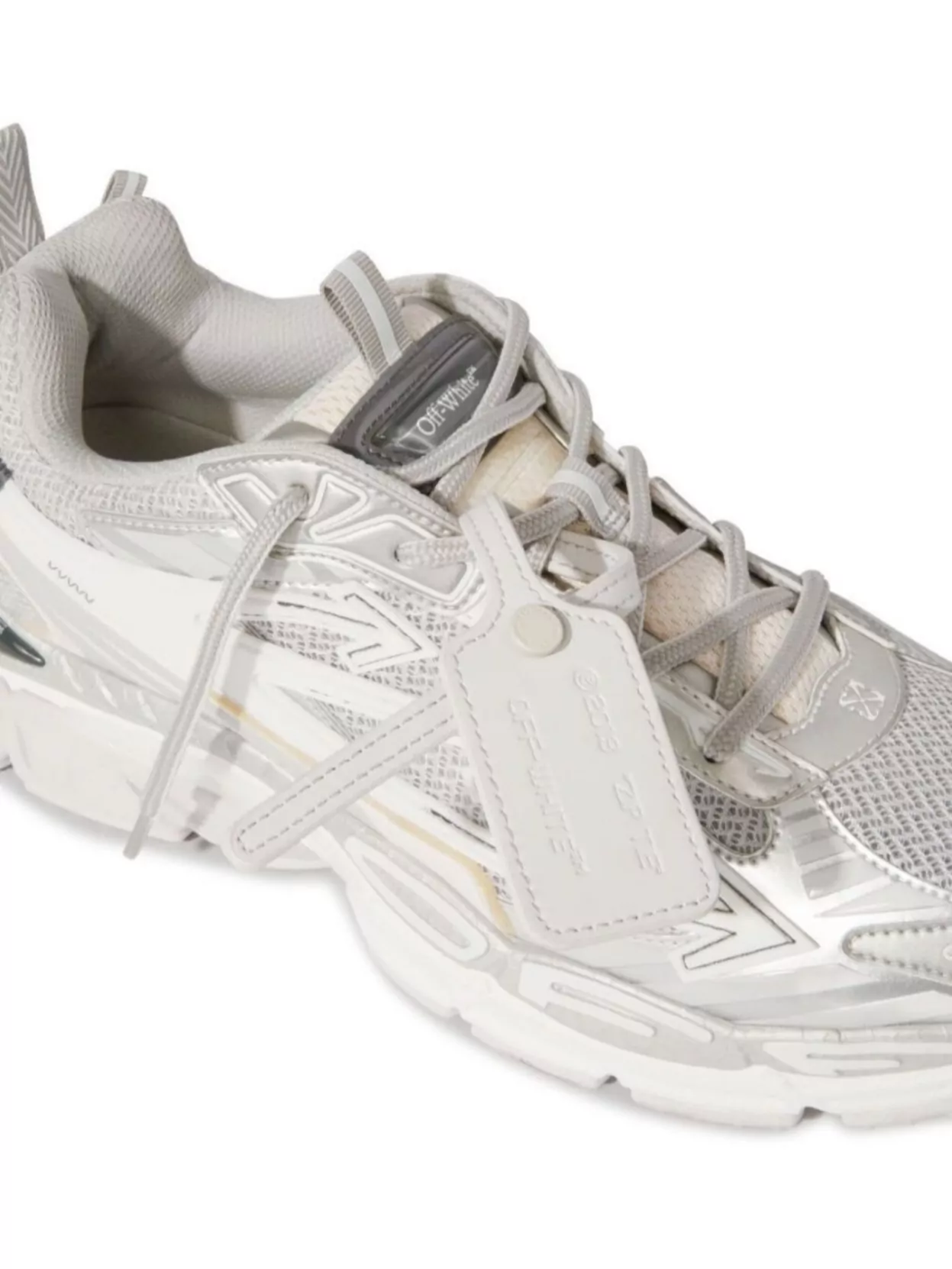 Off-White Low Top Sneakers Textured Sole