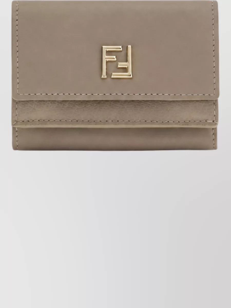 Fendi Leather Trifold Wallet