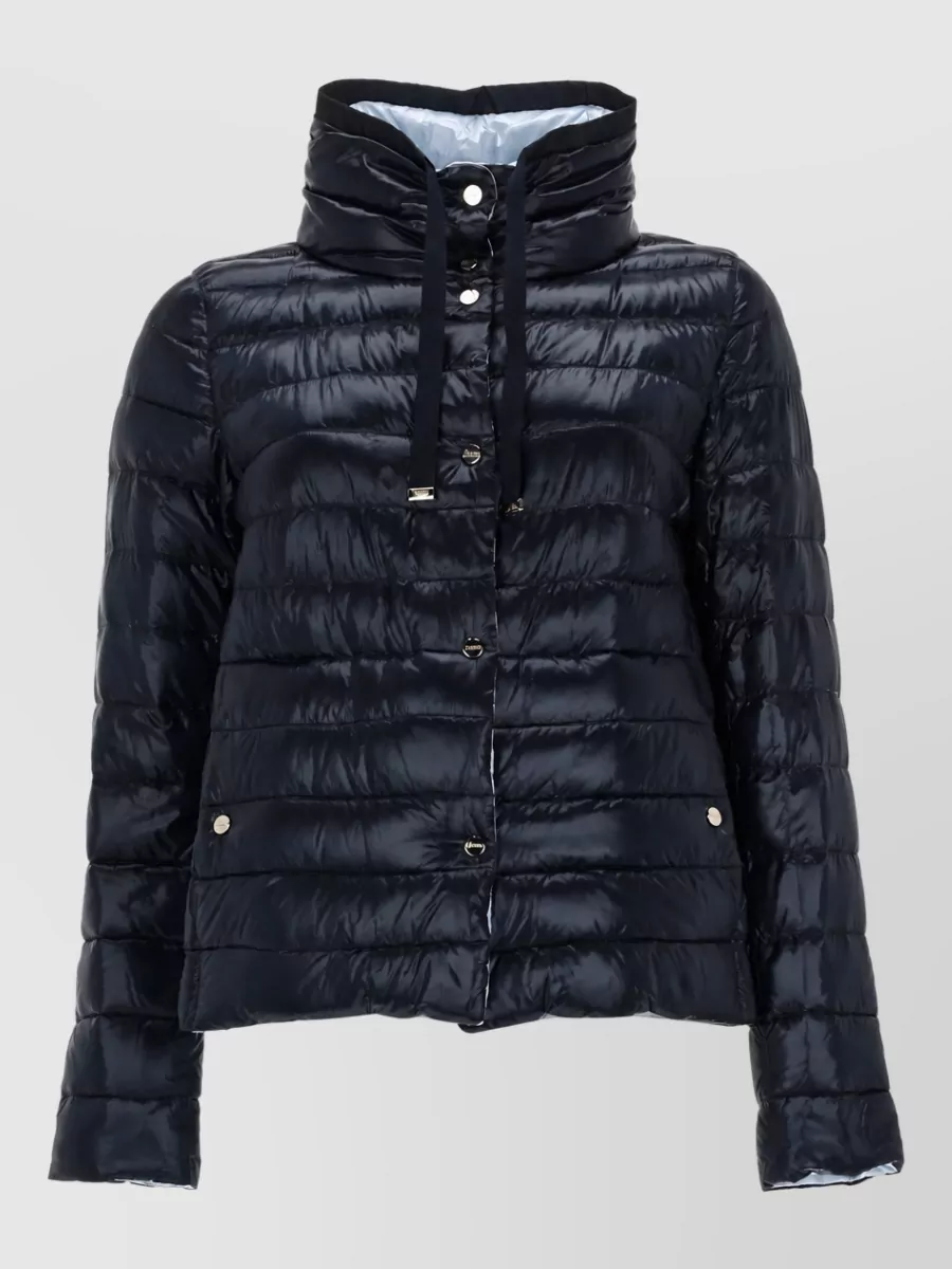 Herno Reversible High-Collar Puffer Jacket