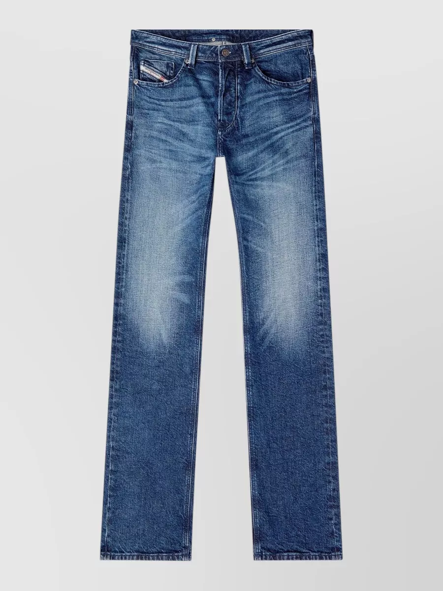 Diesel denim straight-leg jeans
