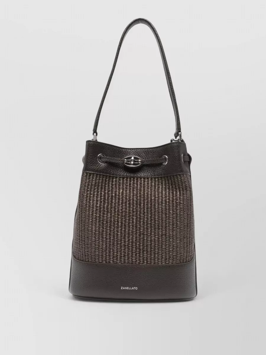 Zanellato Calf Leather Bucket Bag