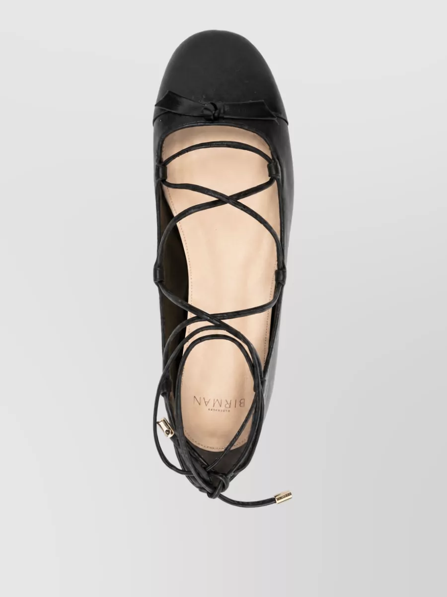 Alexandre Birman Leather Ballerina Shoes