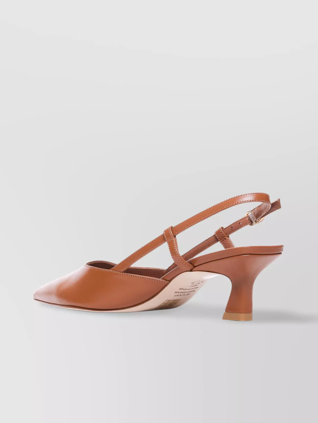 Stuart Weitzman Hazel Vinnie Slingback Buckle Detail Pumps