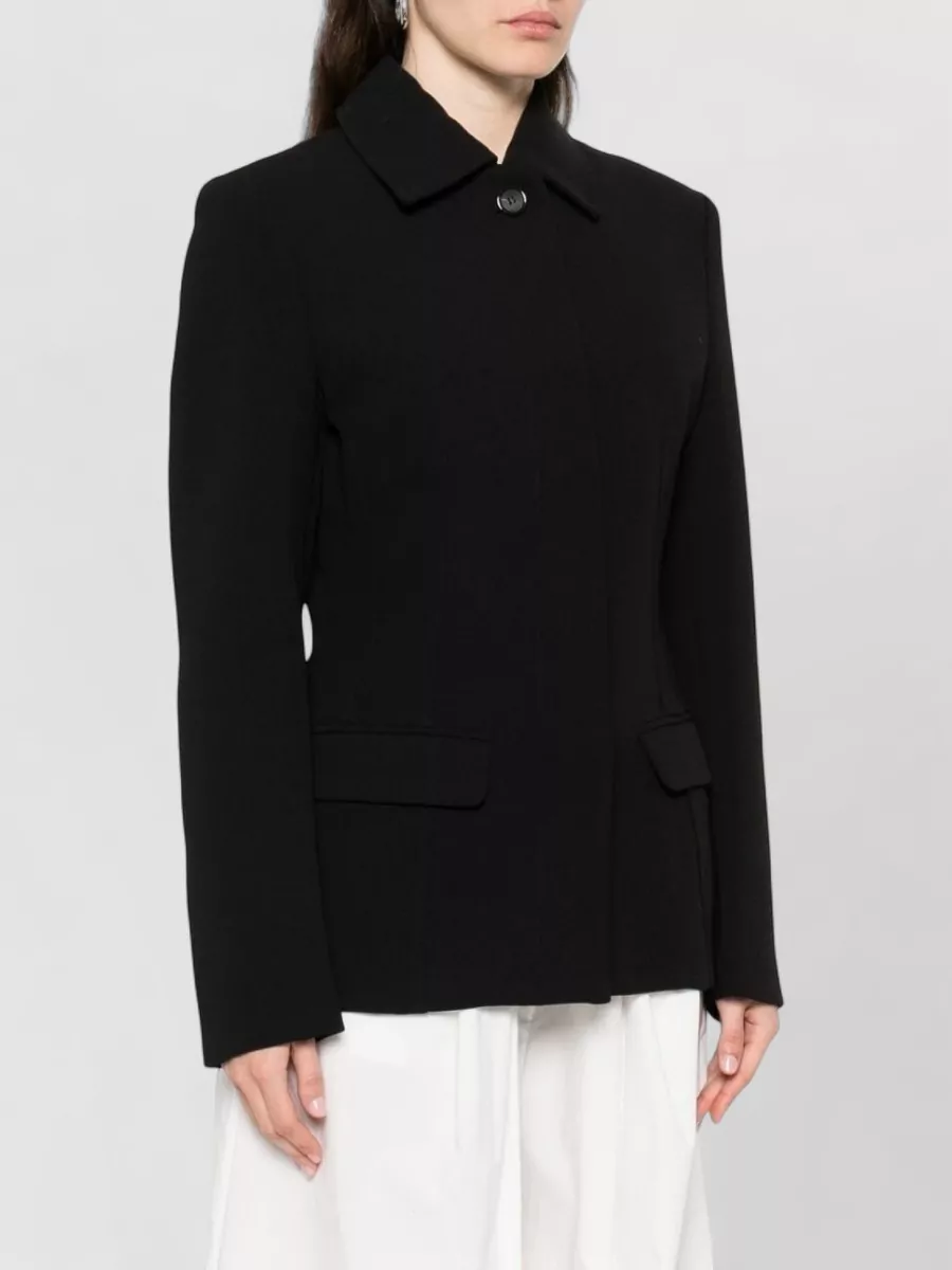 Totême Tailored Blazer Collared Style Flap Pockets