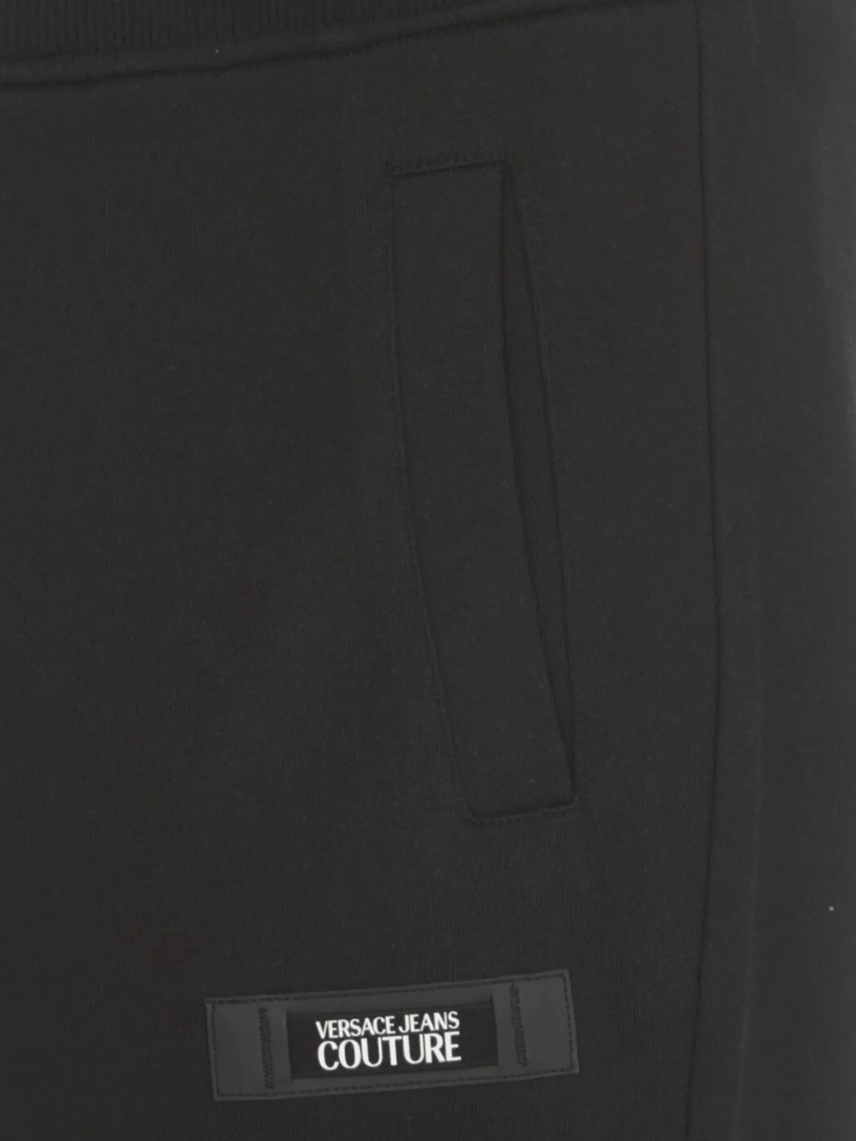 Versace Jeans Couture Trousers Featuring Drawstring Waist And Ribbed Cuffs