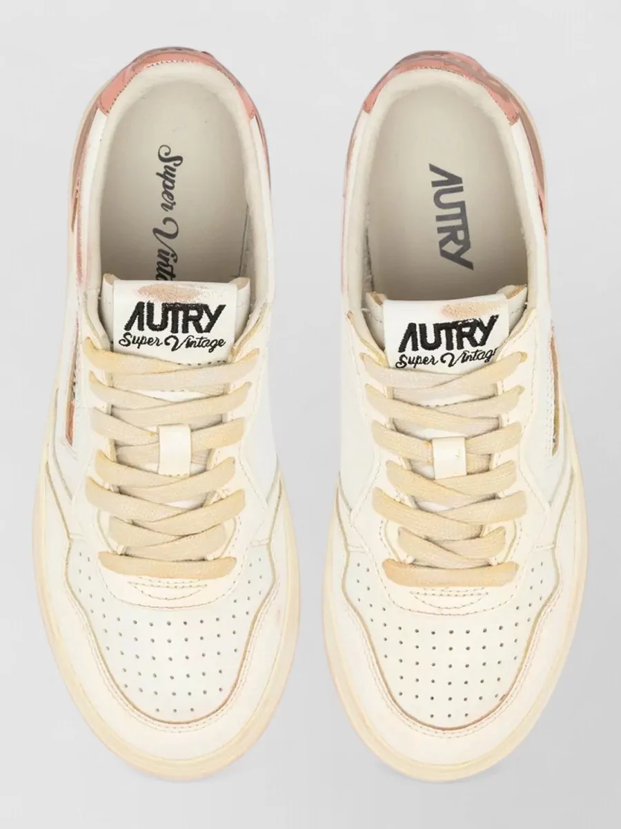 Autry Suede Lace-Up Sneakers