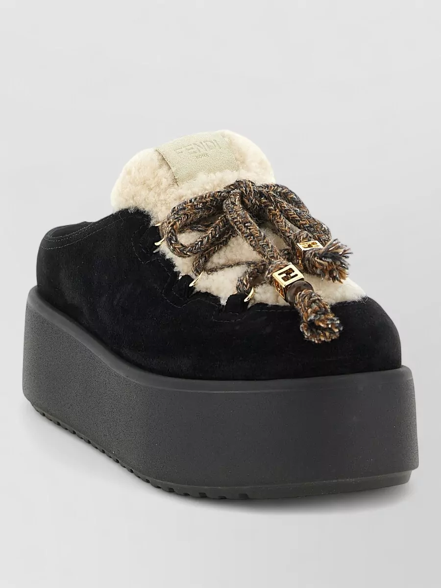 Fendi Leather Après Chic Mules