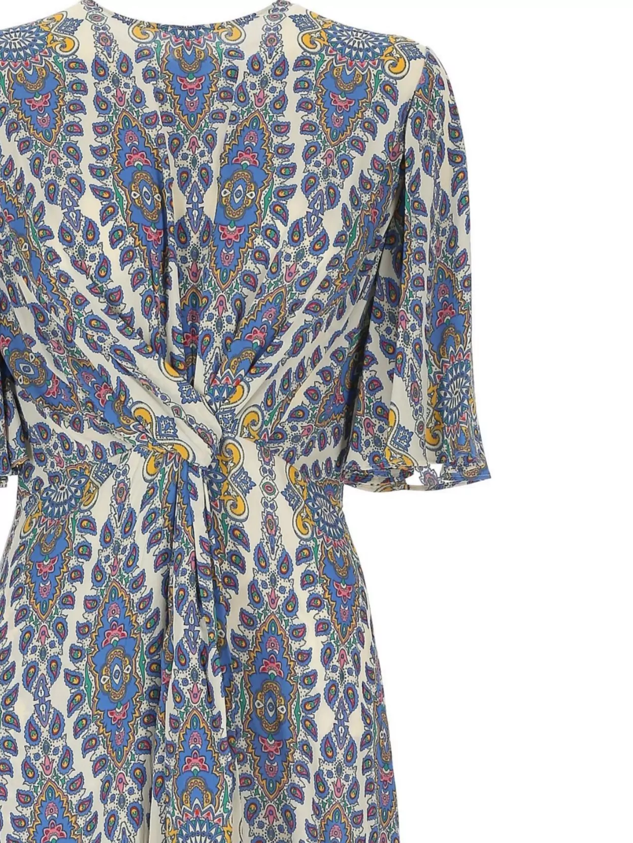 Etro Short Sleeve Gathered Dress