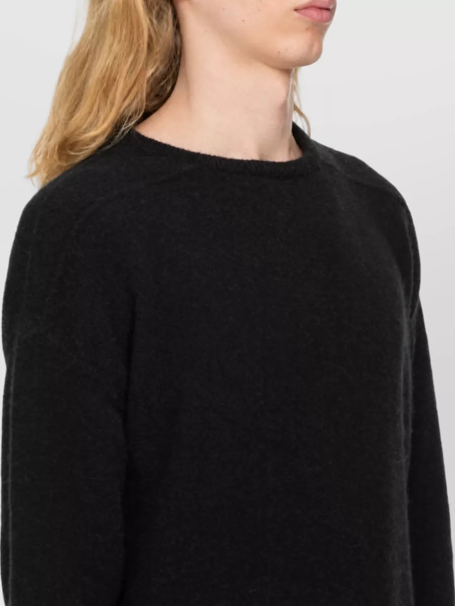 Rick Owens Alpaca Wool Round Neck Tank Top