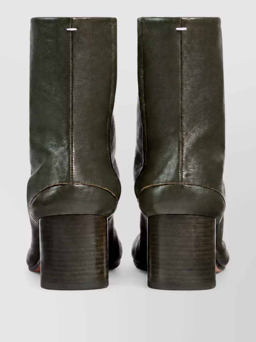 Maison Margiela Leather Ankle Boots