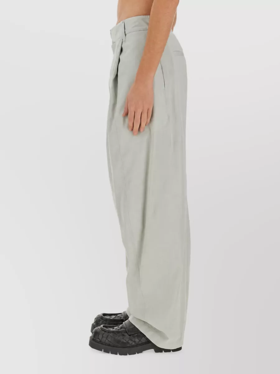 Bottega Veneta Silk Wide-Leg Trousers