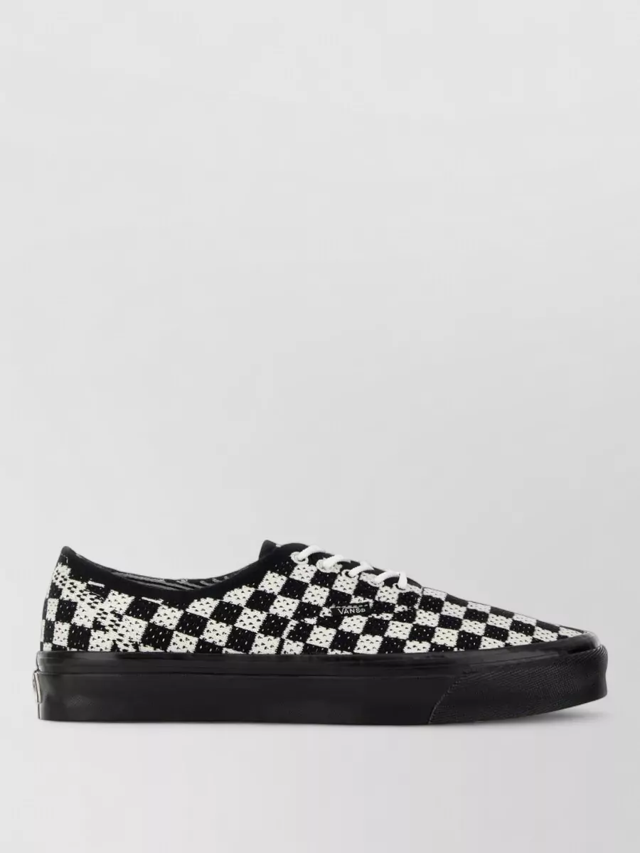 Vans embroidered canvas low-top sneakers