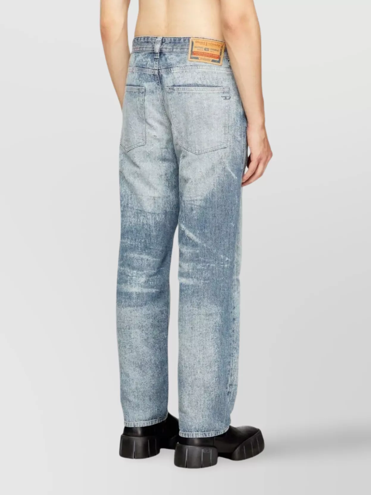 Diesel 2024 D-Macs-Fsh1 Straight Fit Trousers