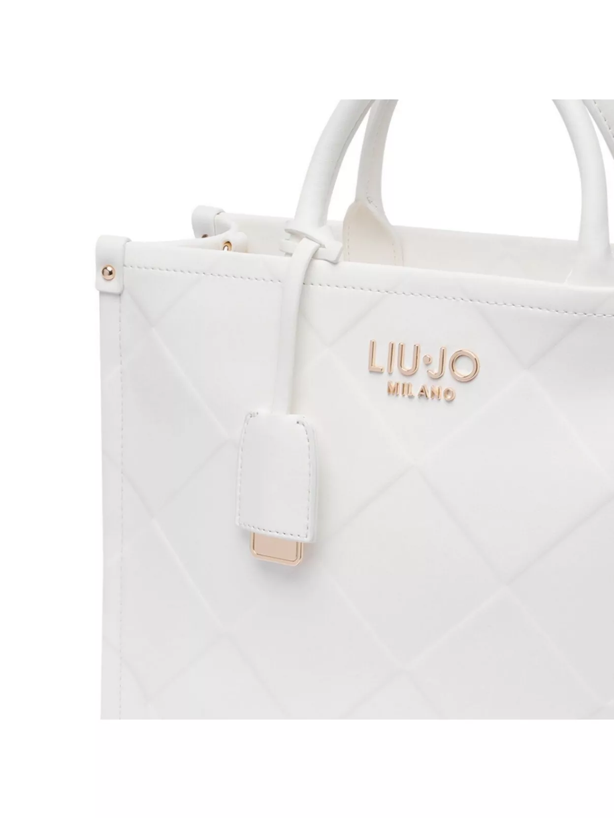Liu •jo Quilted Shopper Bag Metal Accents