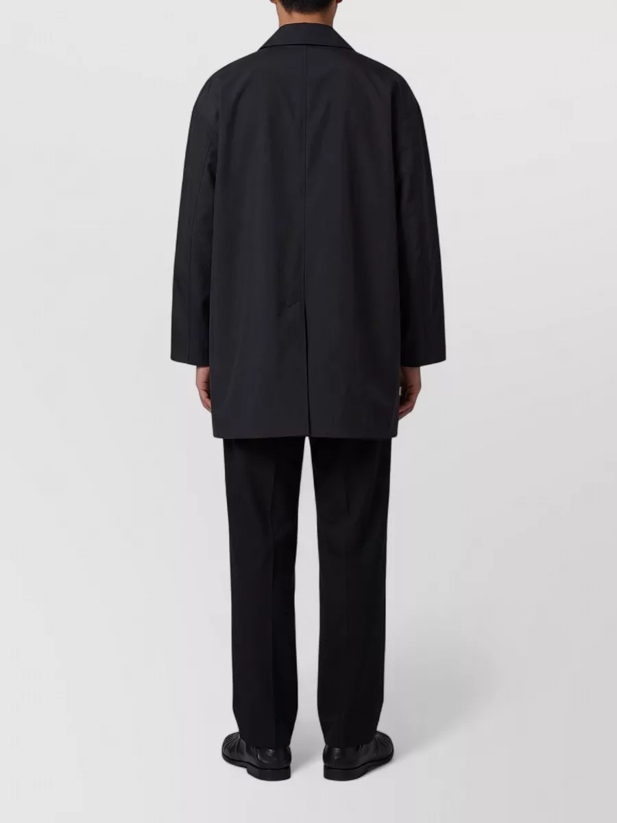The Row Cotton Relaxed-Fit Short Coat