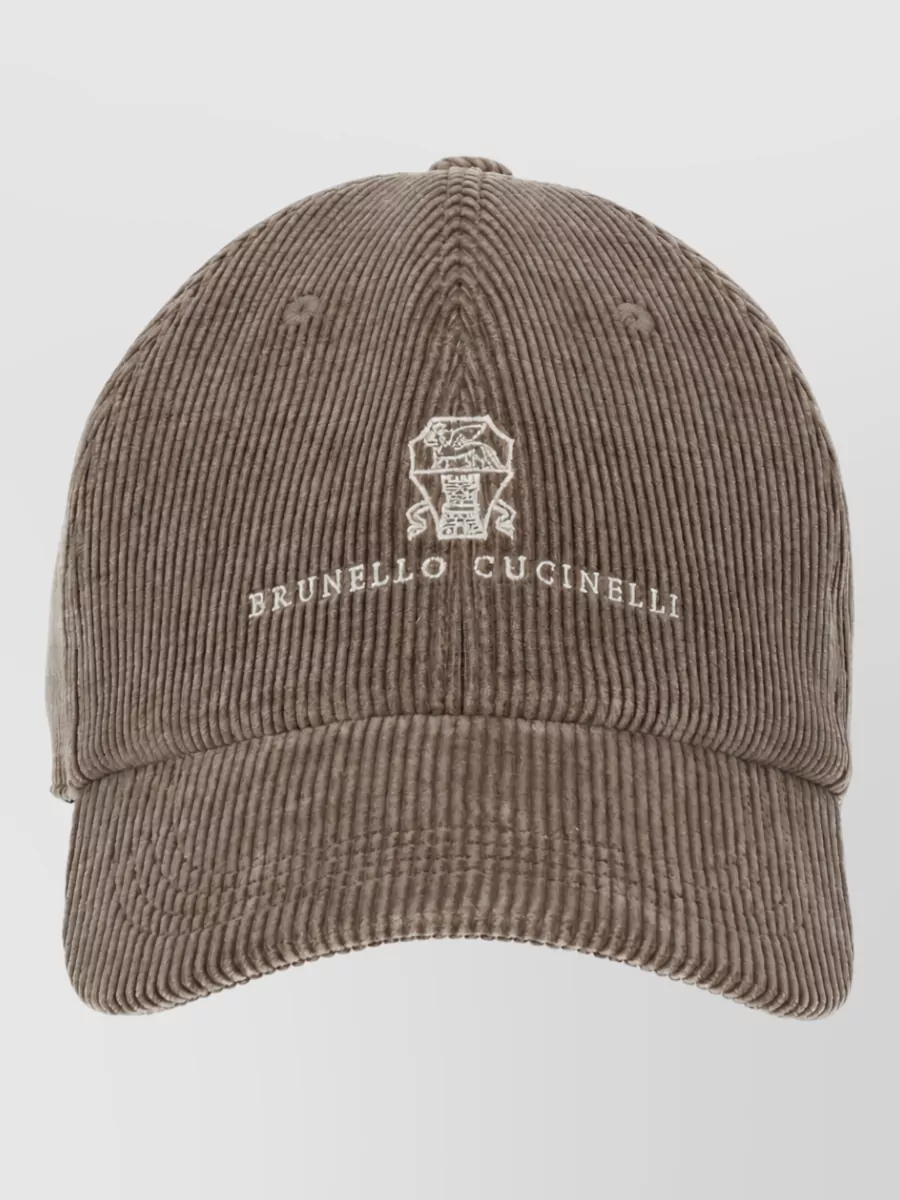 Brunello Cucinelli corduroy baseball cap