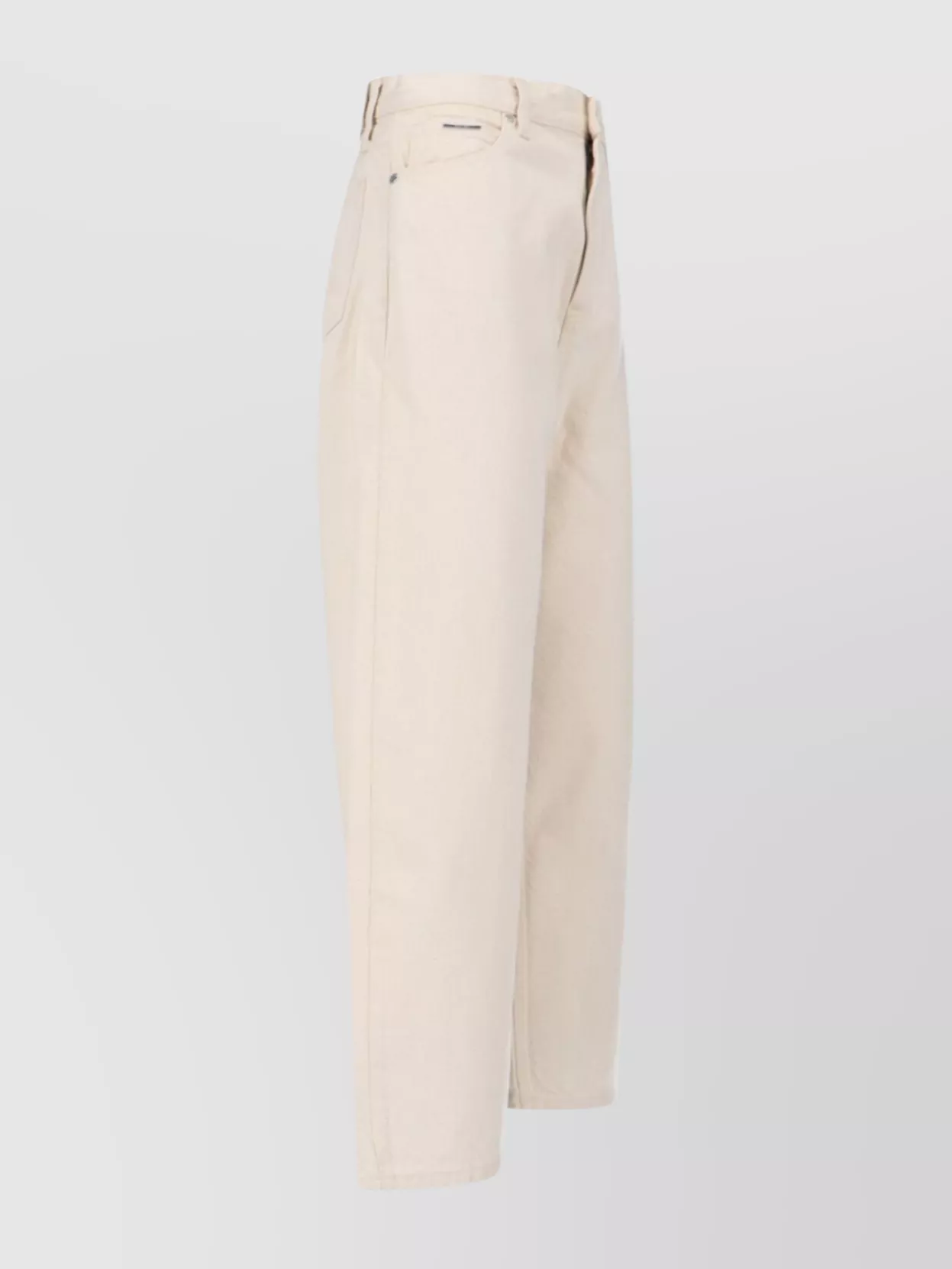 Calvin Klein Straight Leg Trousers With Pockets And Loops