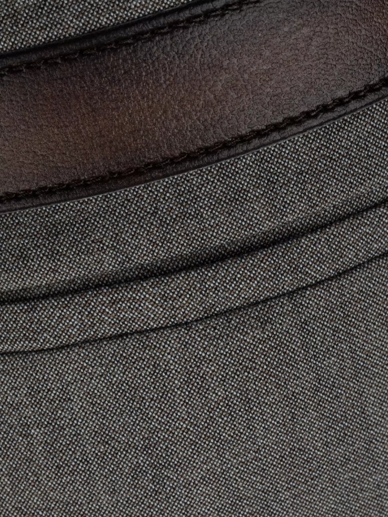 Prada Wide Leg Trousers With Back Seam Detail