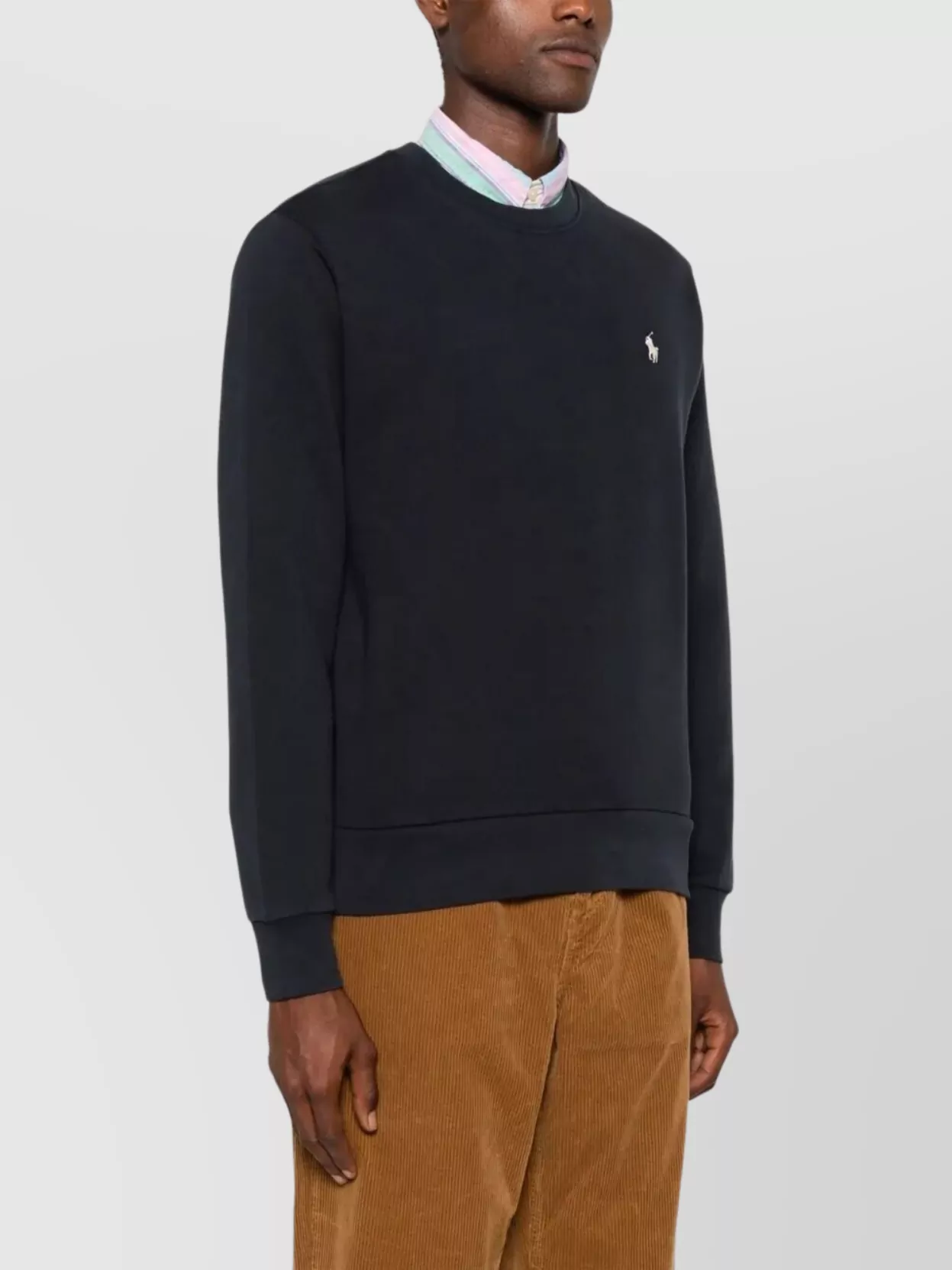 Polo Ralph Lauren Ribbed Crew Neck Sweater With Long Sleeves
