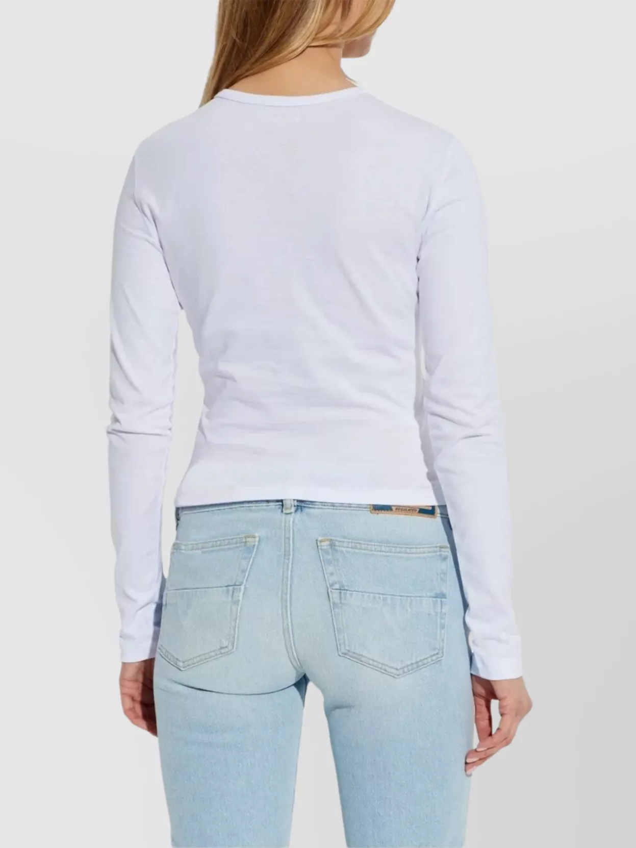 Diesel Long Sleeve Crew Neck Top