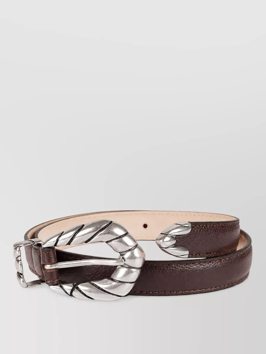 Iro leather belt