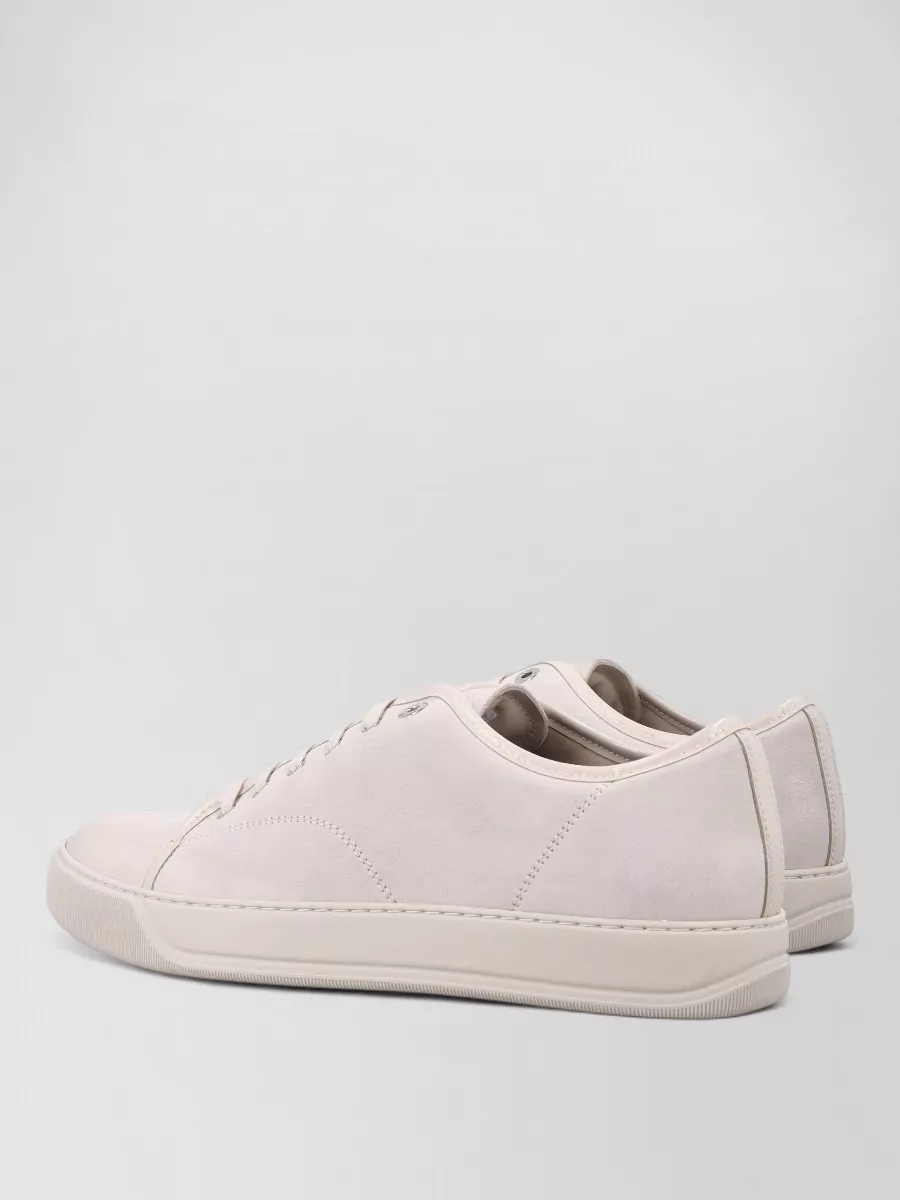 Lanvin leather lace-up sneakers