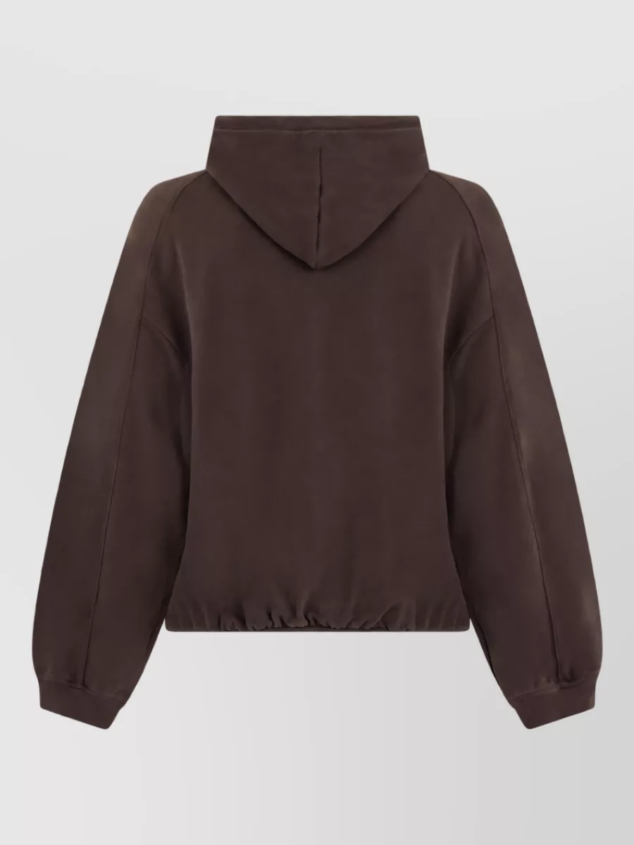 Jacquemus Cotton zip-up hoodie