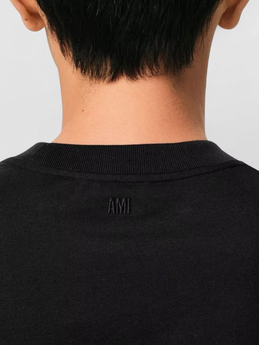 Ami Paris Ami De Coeur Cotton Crew Neck T-Shirt