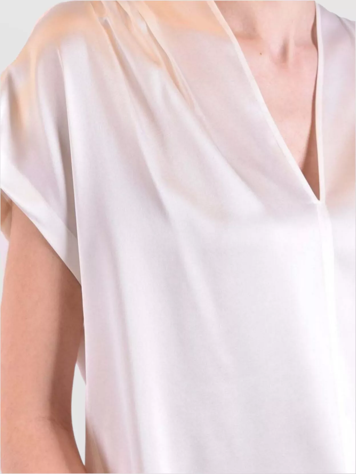 Pinko Draped Fabric Lightweight Relaxed Fit Tops
