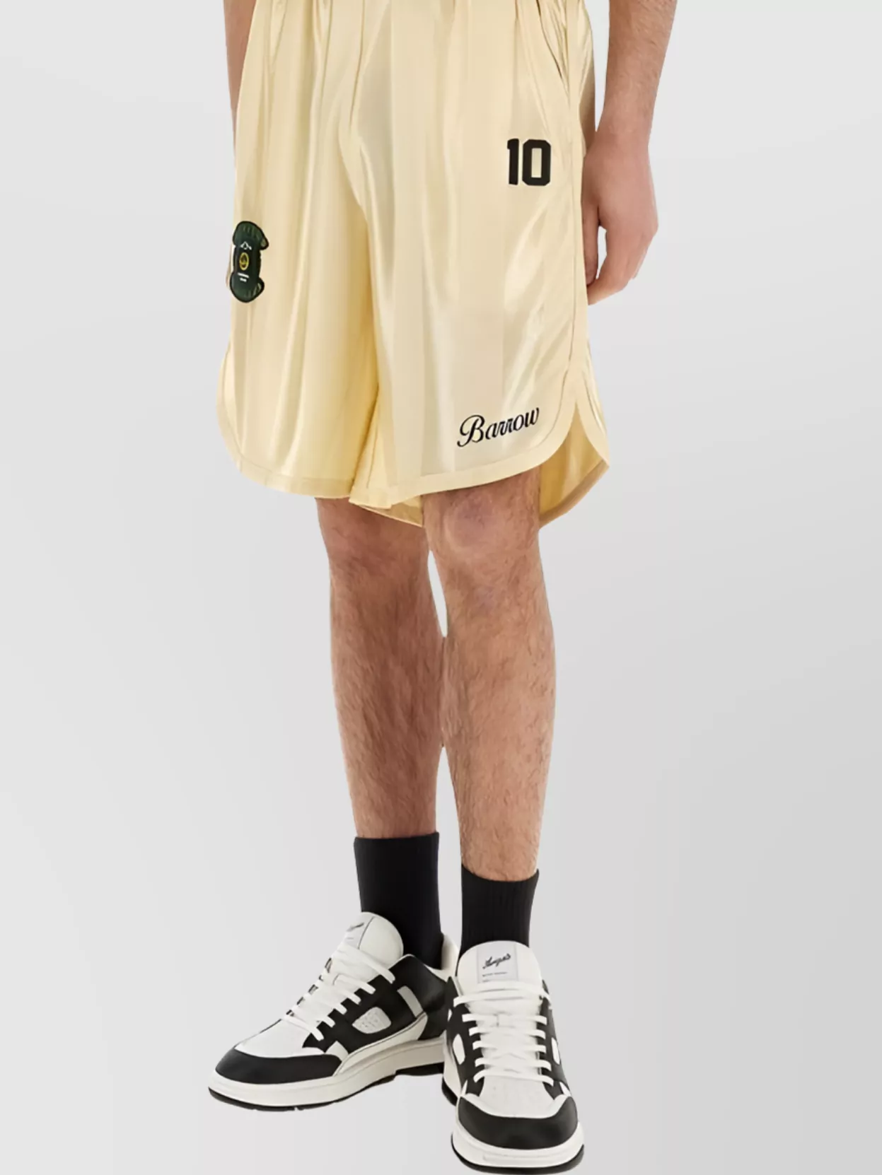 BARROW TRIACETATE SHORTS NUMBER PRINT