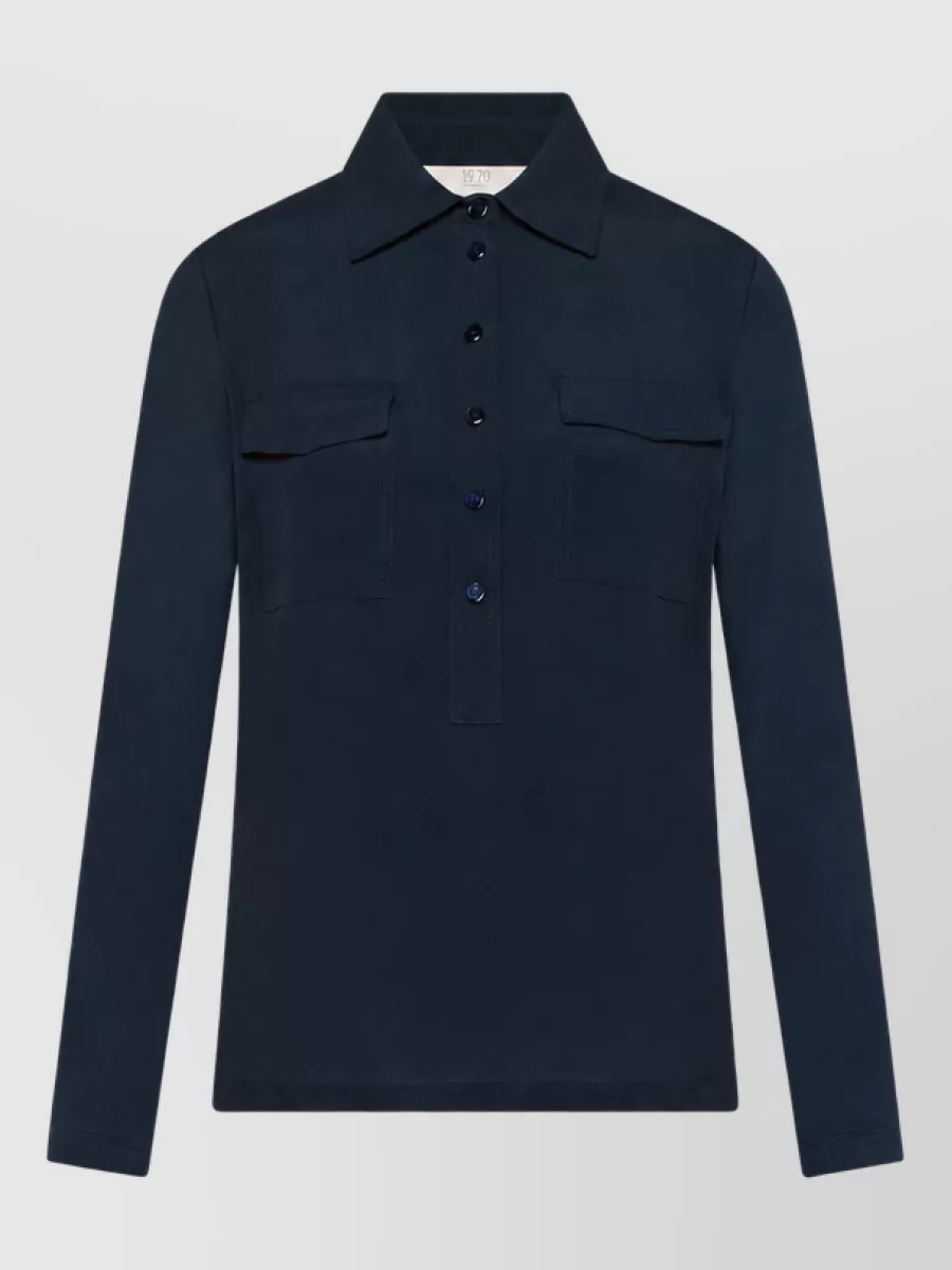 Seventy Venezia long-sleeve polo shirt