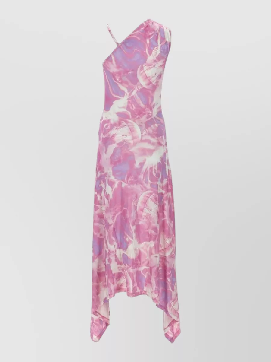 Versace Jeans Couture sleeveless printed midi dress