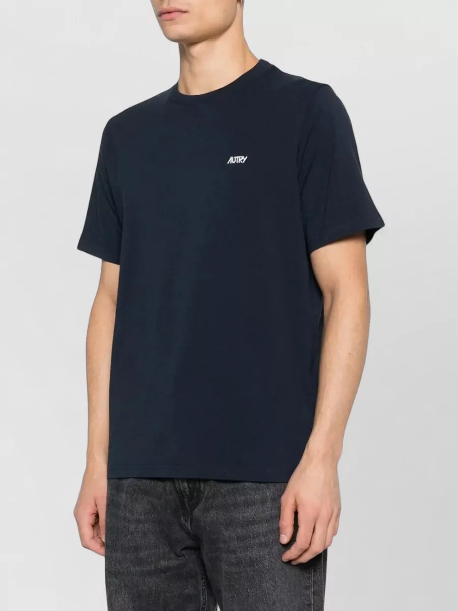 Autry Logo Cotton Jersey T Shirt Regular Fit