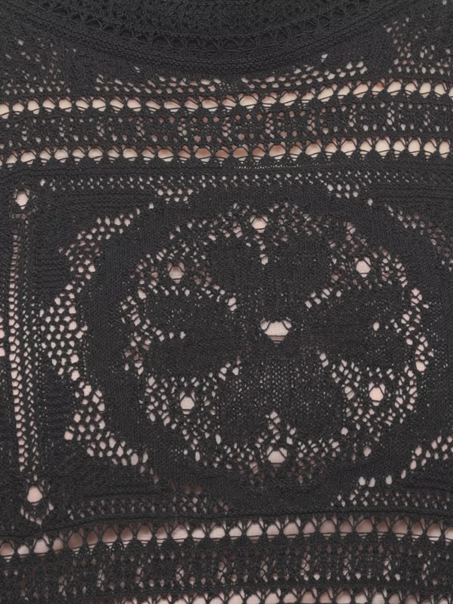 D.exterior Crochet Halterneck Maxi Dress