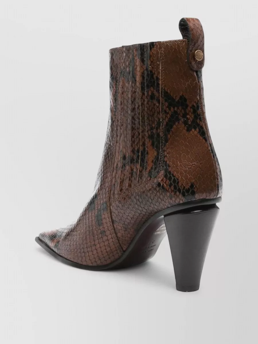 Roberto Festa Leather Ankle Boots