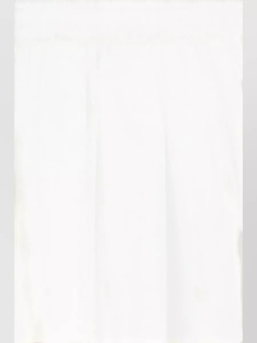 Weekend Max Mara Cotton Pleated Midi Skirt