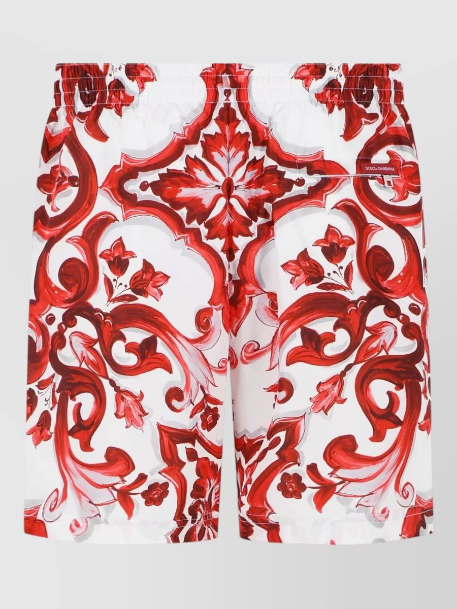 Dolce&Gabbana Printed Deck Shorts