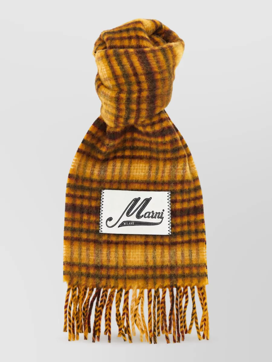 Marni Checked Scarf