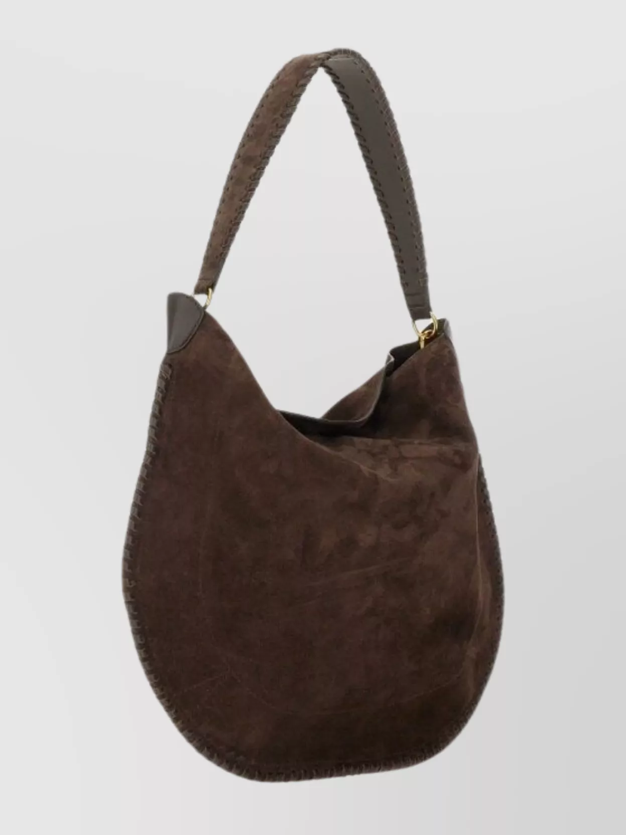 Isabel Marant Suede Shoulder Bag Studded Detail