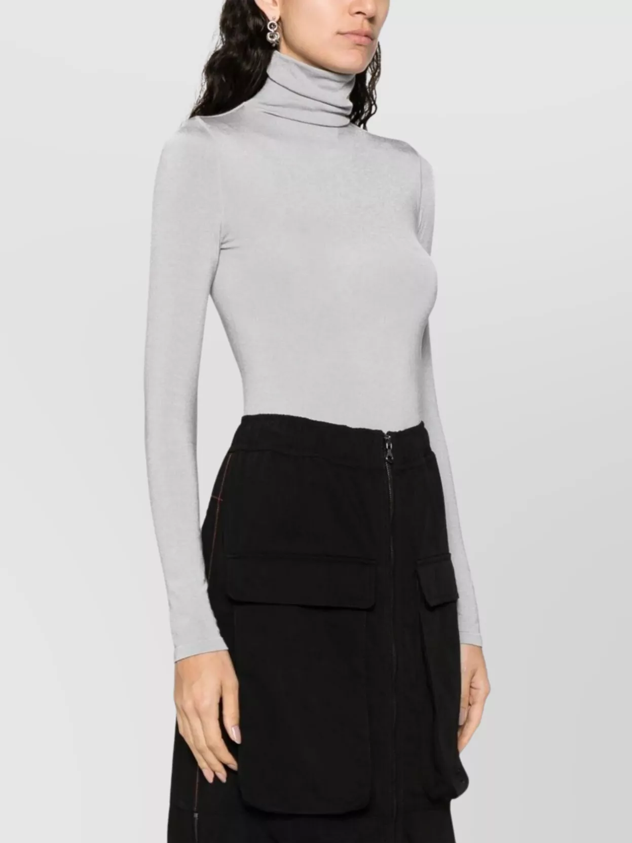 Wolford Colorado Turtleneck Long-Sleeve Bodysuit