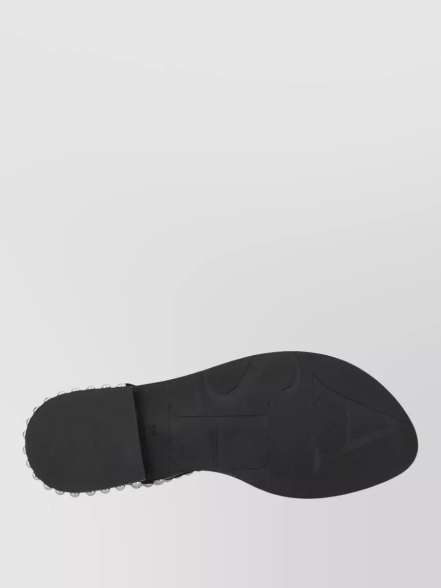 Ash Leather Sandals