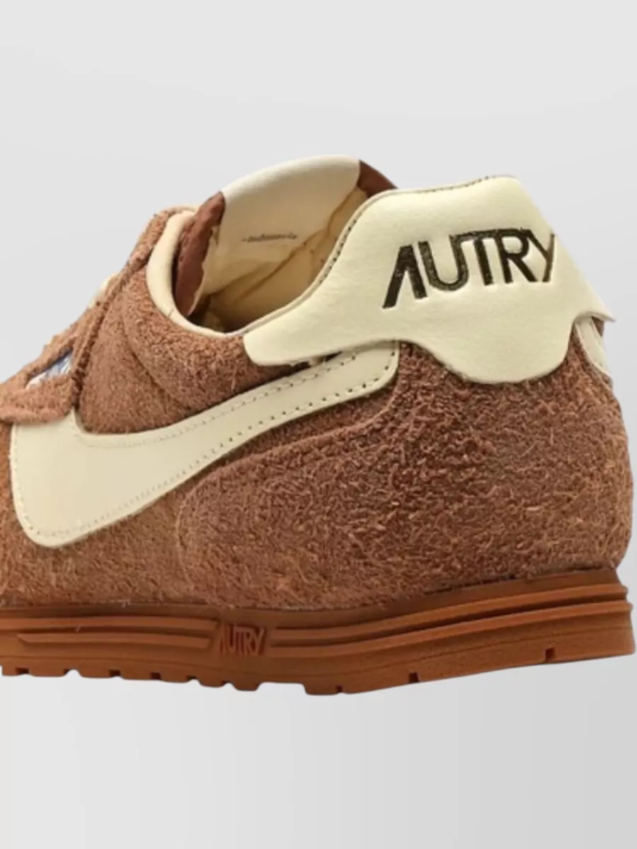 Autry Windspin Low Top Suede Leather Sneakers