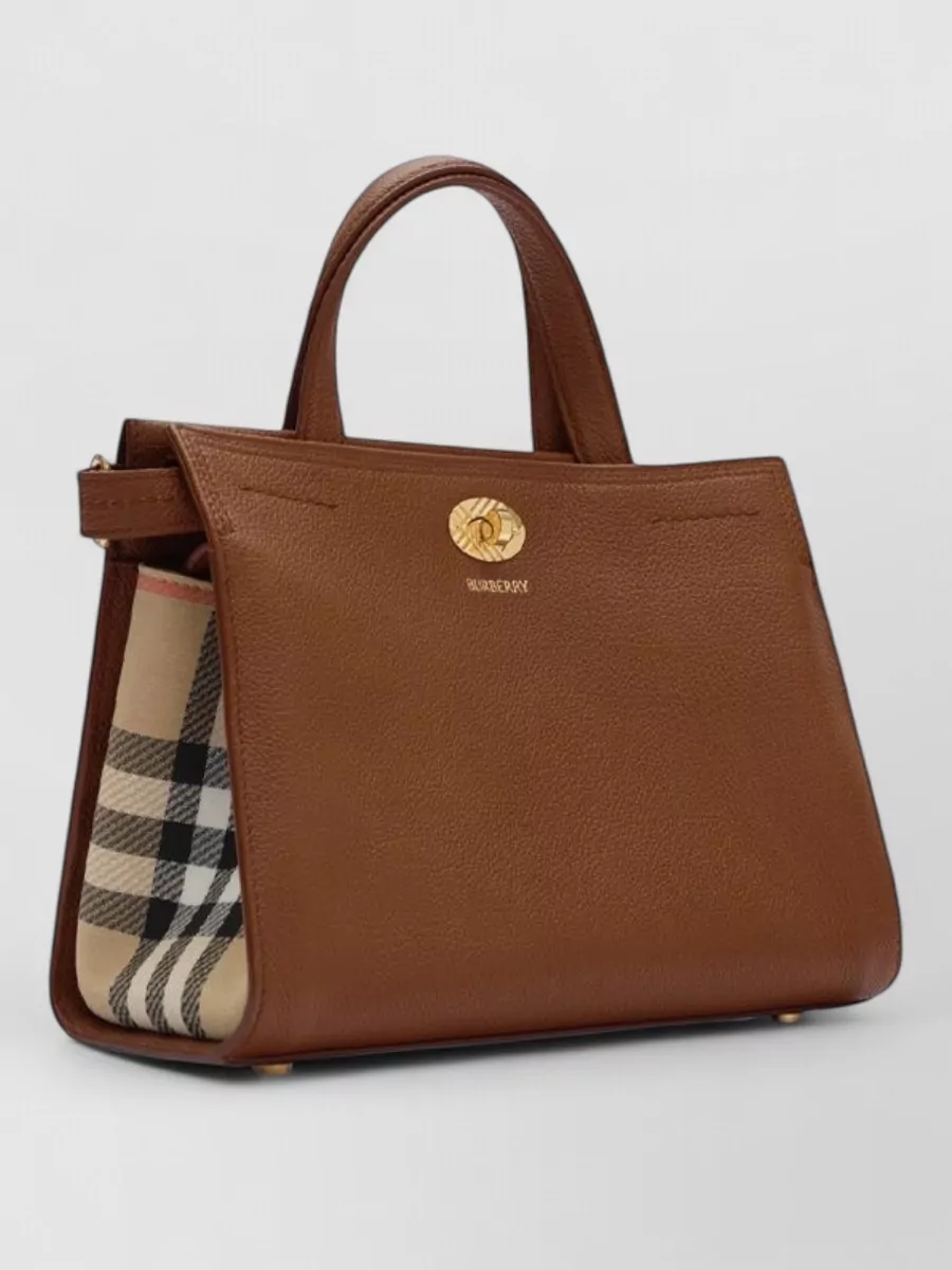 Burberry Cotswolds Mini Leather Shoulder Bag