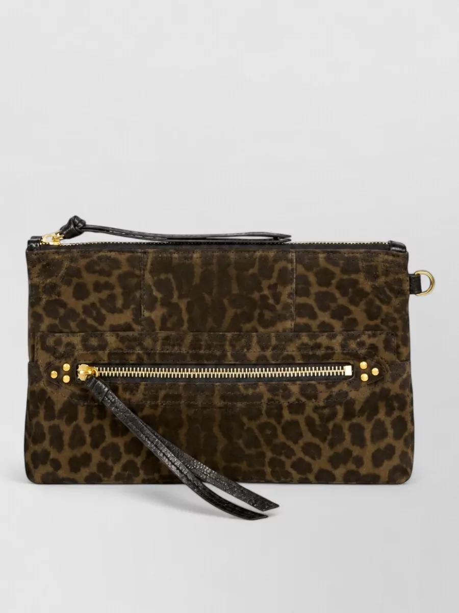 Jérôme Dreyfuss Leather clutch bag
