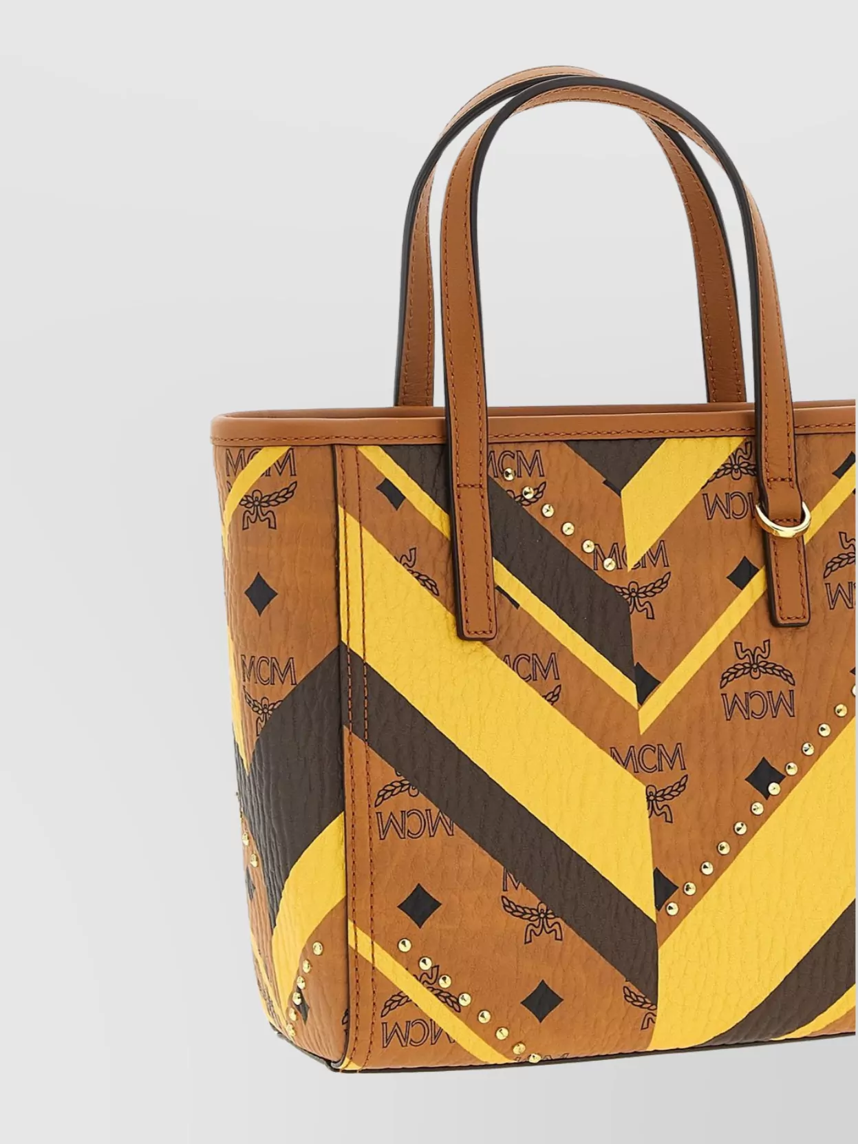 Mcm Mini Tote Bag Shoulder Strap